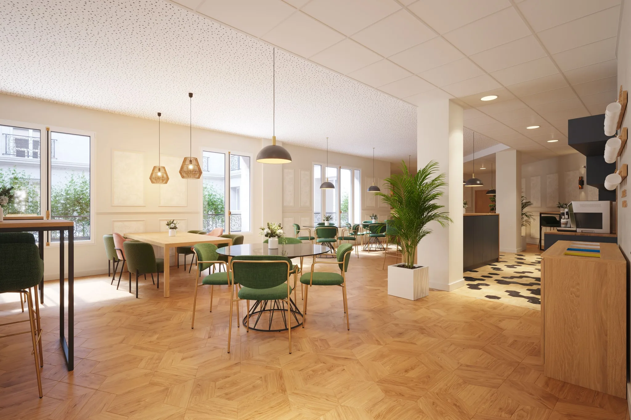 Bureau 1 583 m² – Paris (75008)