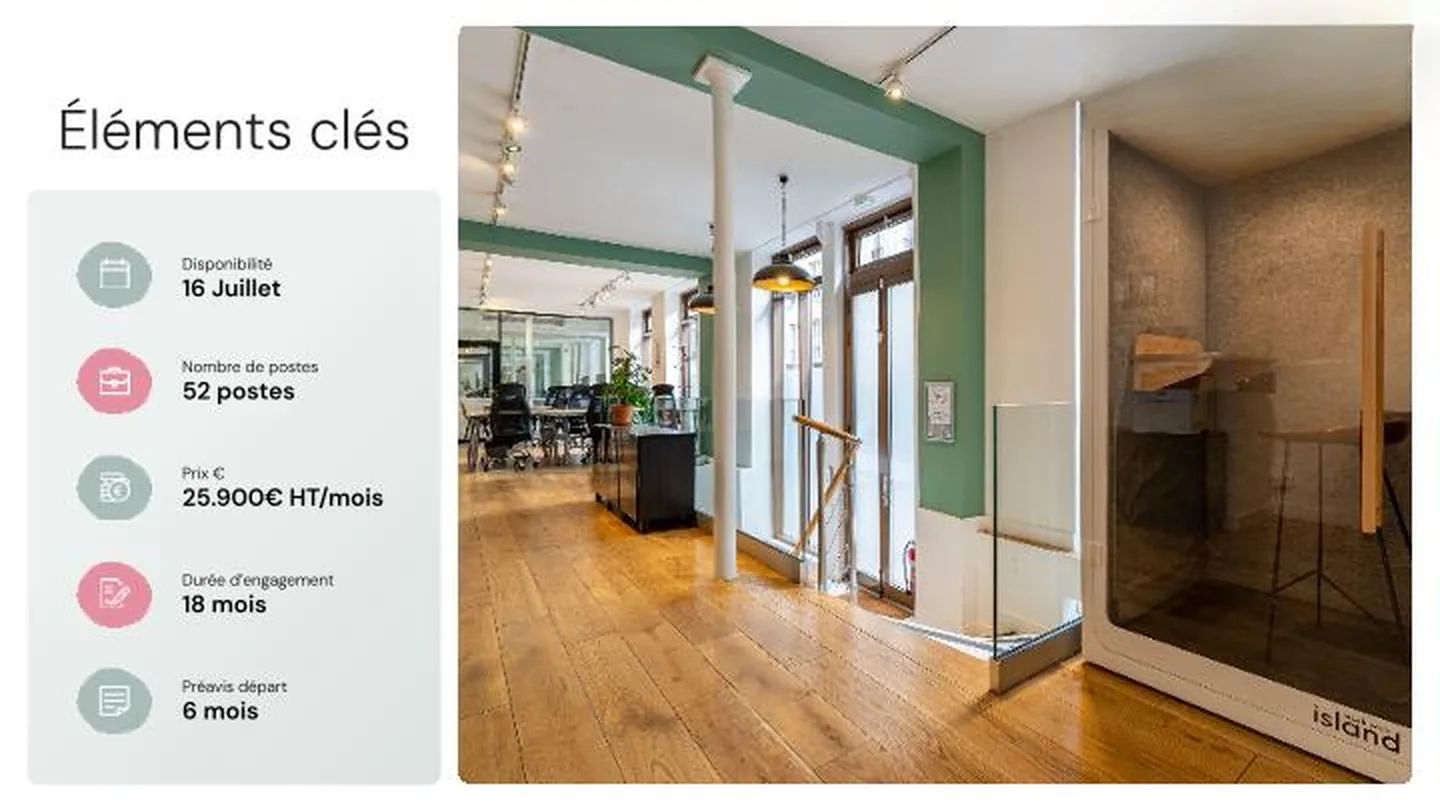 Coworking 357 m² – Paris (75011)