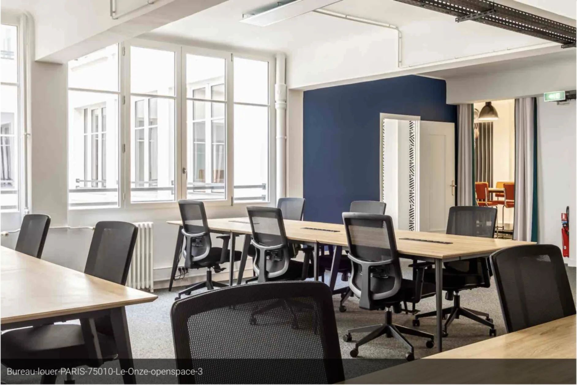 Bureau 220 m² – Paris (75010)