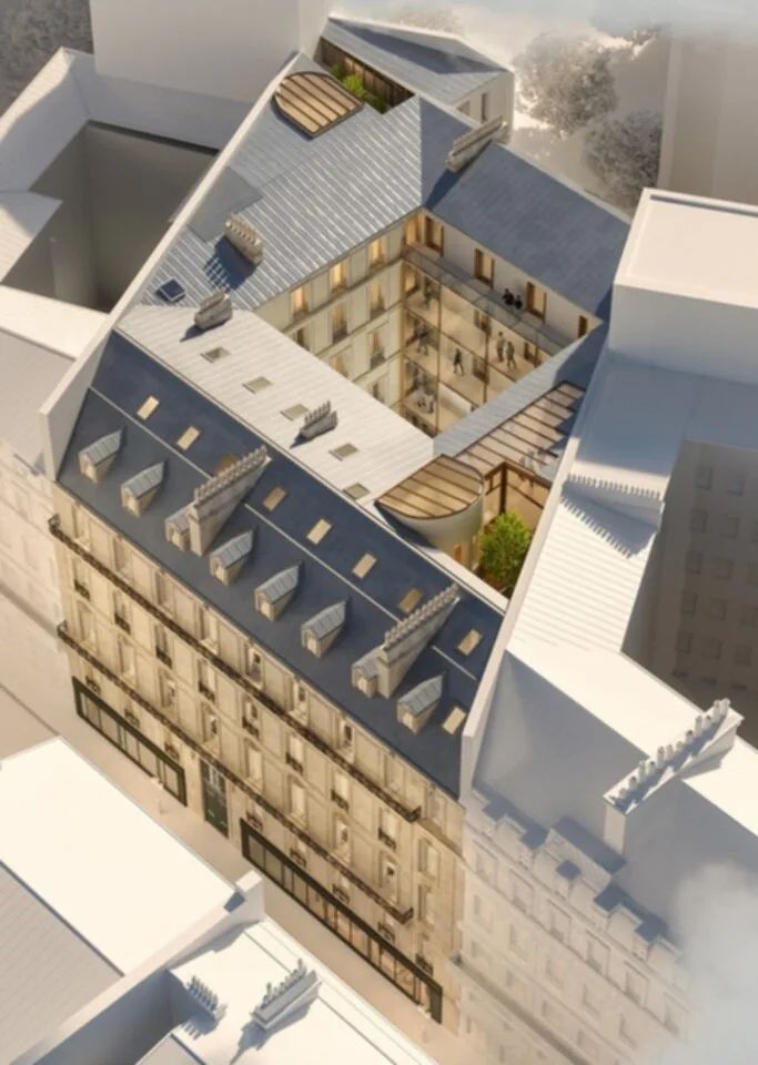 Bureau 375 m² – Paris (75008)