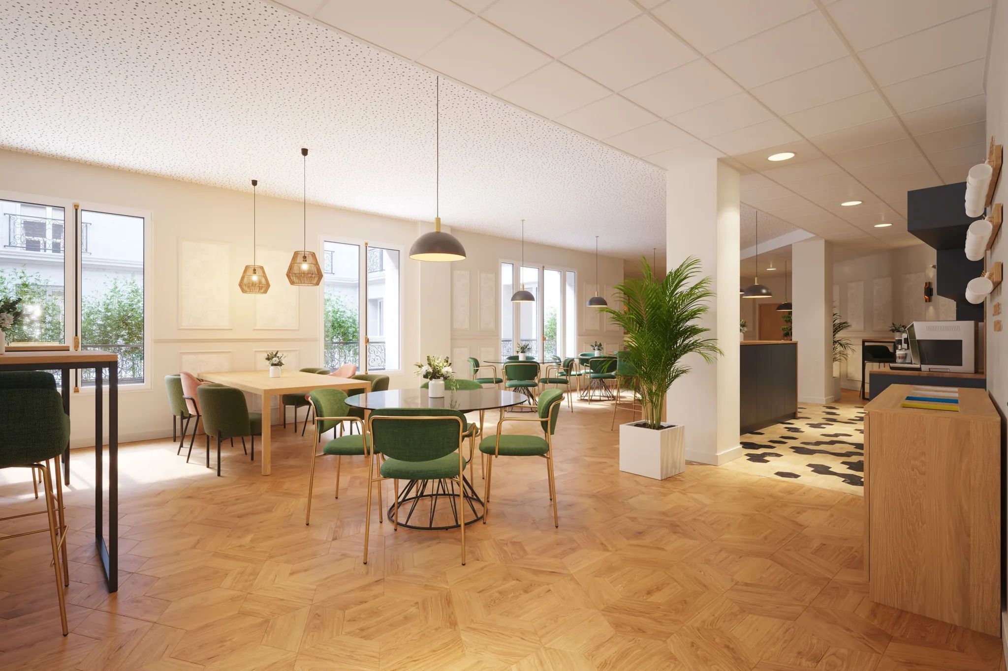Bureau 1 583 m² – Paris (75008)