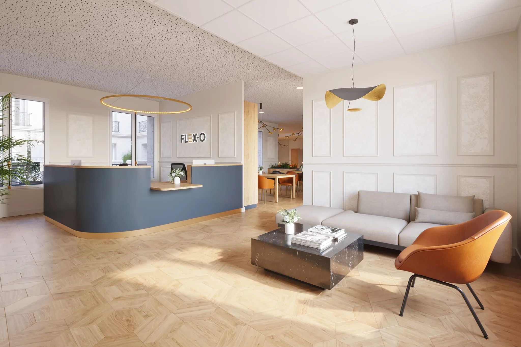 Bureau 1 583 m² – Paris (75008)
