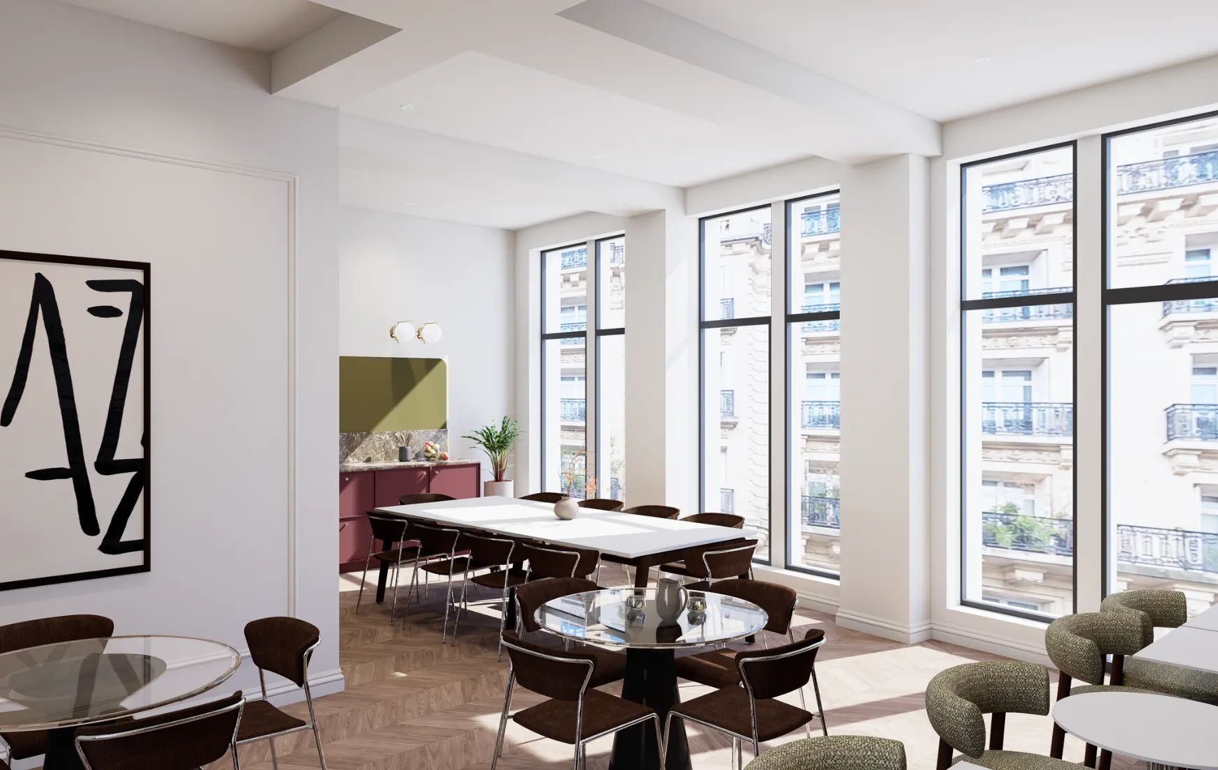Coworking 139 m² – Paris (75016)