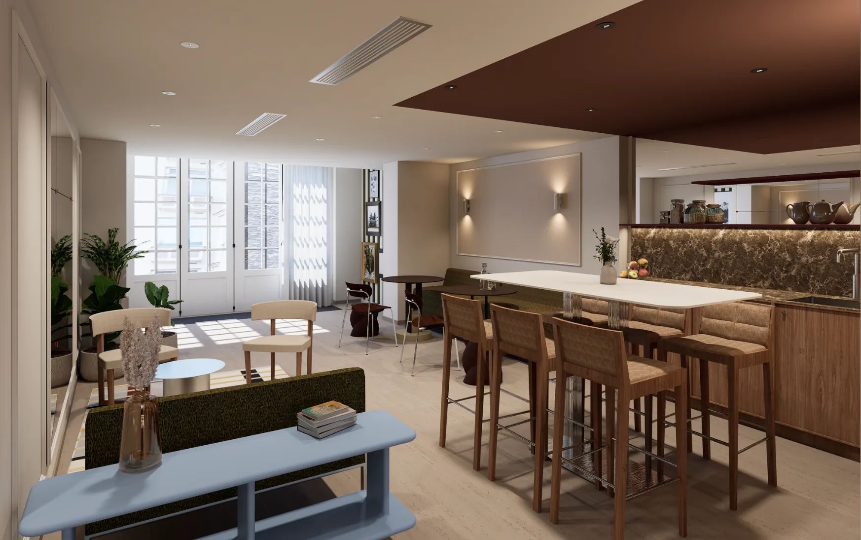 Coworking 139 m² – Paris (75016)