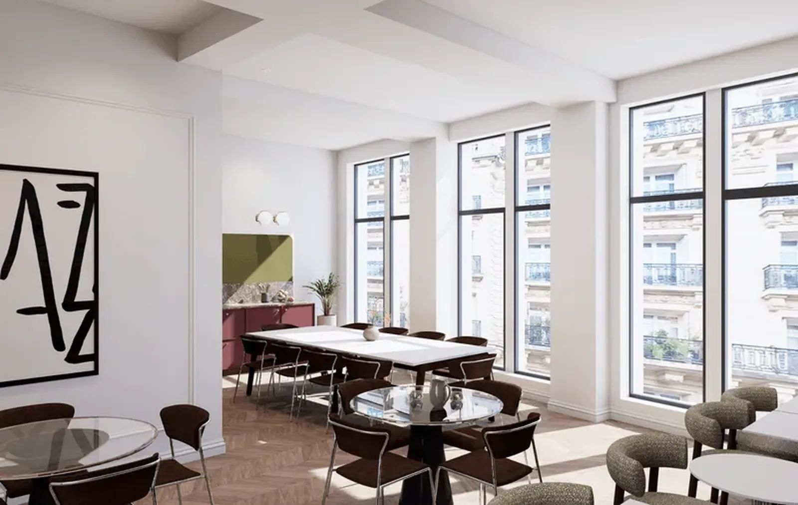 Coworking 139 m² – Paris (75016)