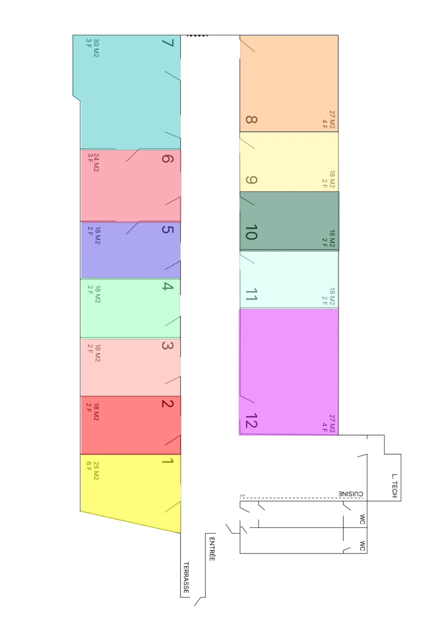 Bureau 124 m² – Le Pré-Saint-Gervais (93310)