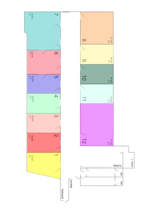 Bureau 124 m² – Le Pré-Saint-Gervais (93310)