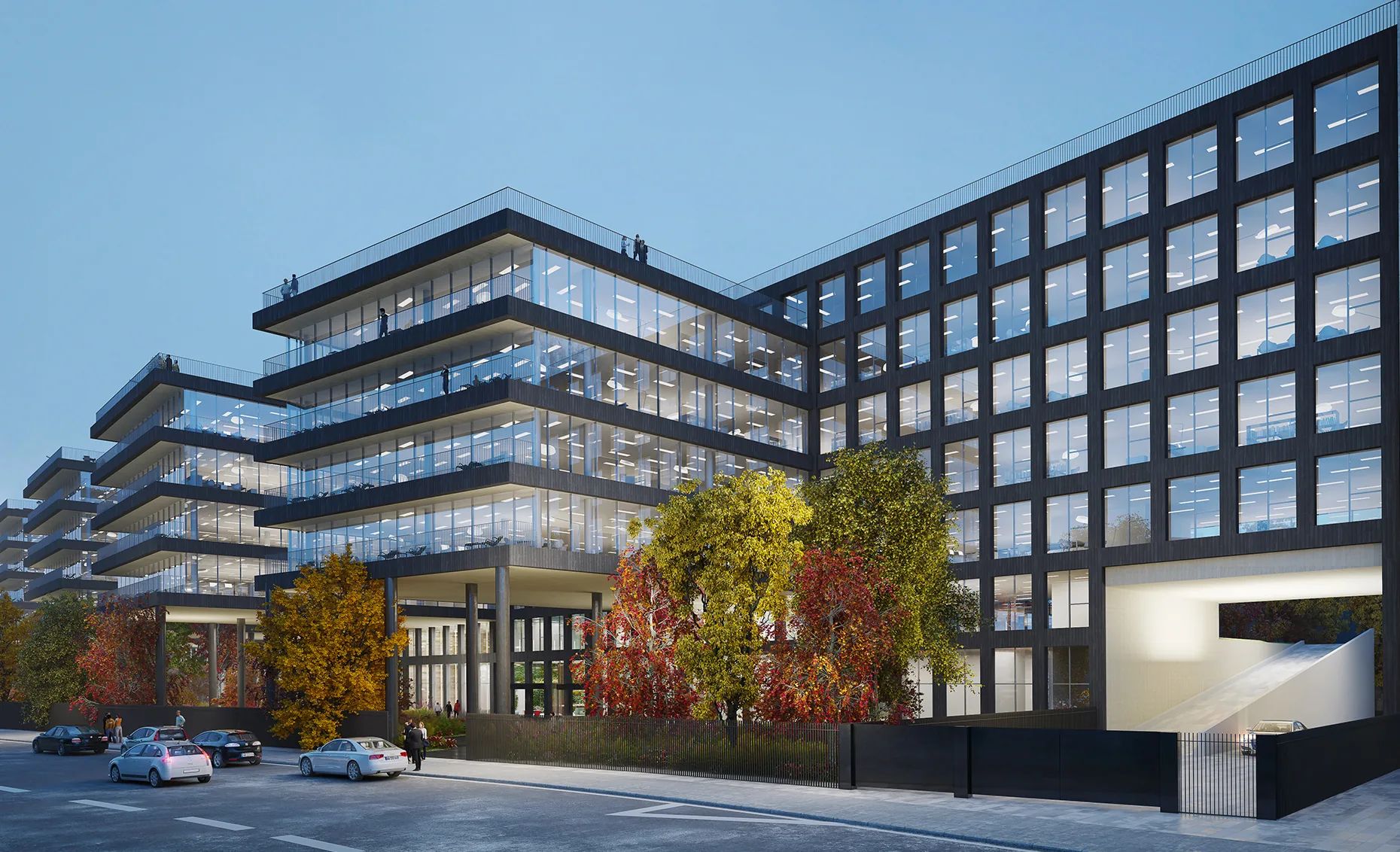 Bureau 96 m² – Clichy (92110)